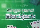 Single Hand Blackjack