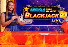 Mega Fire Blaze Blackjack Live