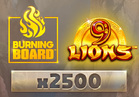 9 Lions™ Burning Board™