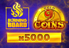 9 Coins Gold Burning Board™