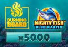 Mighty Fish™: Blue Marlin Burning Board™